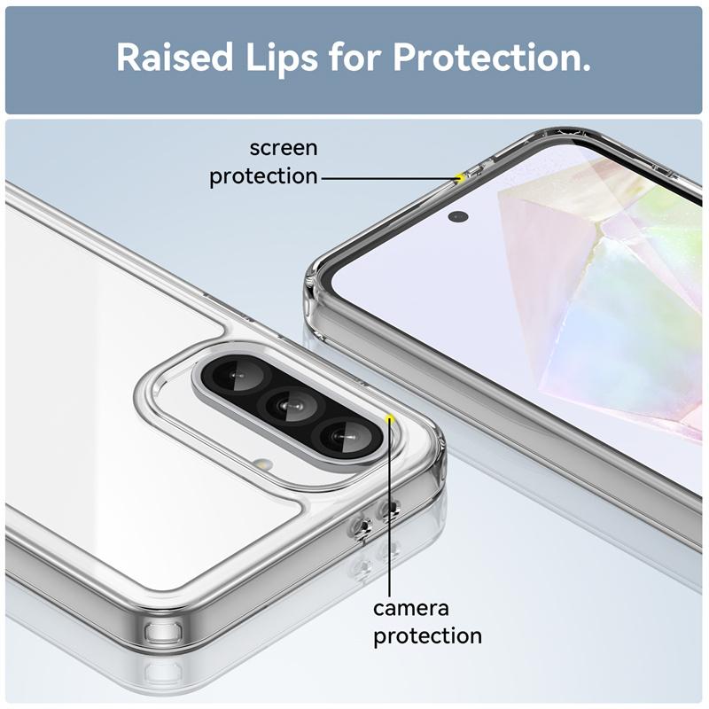 Для Samsung A26 Чехол Обложка Samsung A26 A 26 Capas Новый Противоударный Бампер Прозрачная Рамка Прозрачные Чехлы Samsung Galaxy A26