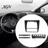 Car Interior Upgrade Kit 9-Inch Navigation Fascia Frame for LADA 2110/2111/2112, Dash Mounting Automotive Switch Panel Cover Android Screen,