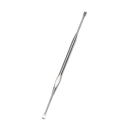 Wumio Нержавеющая сталь Ухочистка, 1 ложка, Винтовой тип, Чистка ушей, Удаление ушной серы, Спиральный, Легко держать, Сверхпрочный, Портативный, Охлаждающий, Простой дизайн