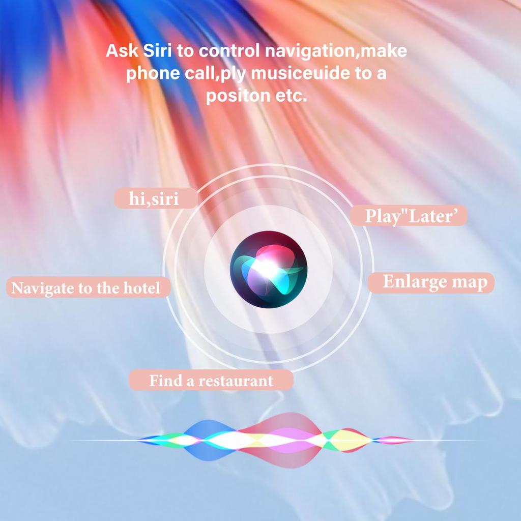 Sinairyu Беспроводной CarPlay Android Auto Mirror-Link совместим с Mercedes Benz E-Class W212 C207 с NTG 4.5/4.7