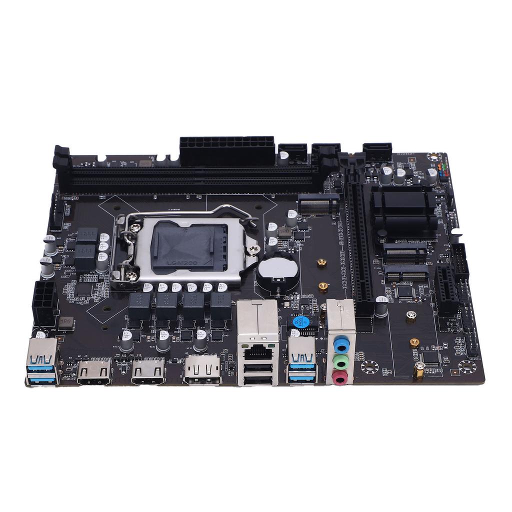 Игровая материнская плата H511 LGA 1200 DDR4 M.2 Serial ATA3.0x3 PCIe 4 WiFi LAN ATX Компьютерная материнская плата Поддержка 10-го 11-го