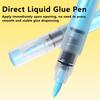 3Pcs Soft Tip Glue Pen No Leak Design Liquid Glue Pen Portable Adhesive Pen  School Supplies
