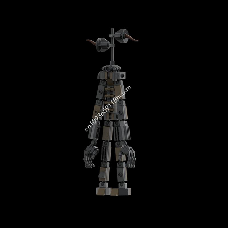 100 шт. Модель Головы Сирены MOC Строительные Блоки Архитектура Сборка DIY Креативные Рождественские Подарки Идея Кирпичные Игрушки День Рождения Детей