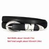 PU Leather Waistband Simple Waist Belts Casual Waist Strap  Women