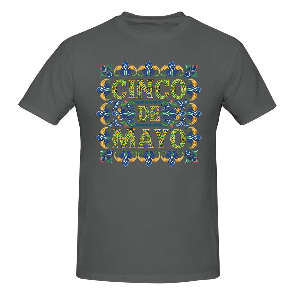 Piece Happy May Funny Cotton TShirt Cinco De Mayo Tees Tops For Unisex