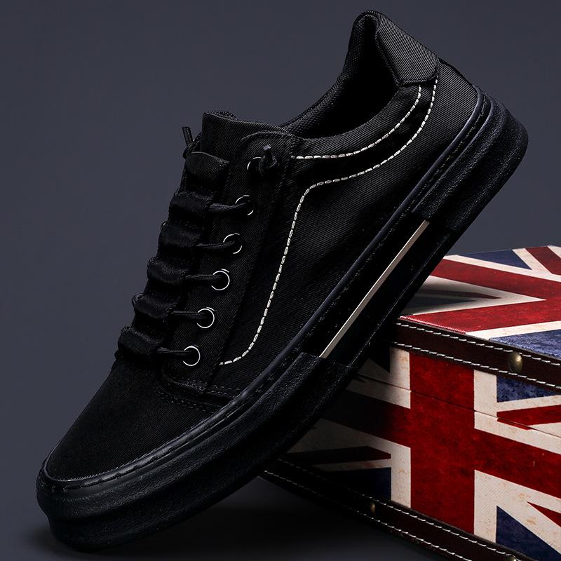 Новая весенняя мужская обувь, легкая повседневная и универсальная, мужская парусиновая обувь с низким верхом и плоской подошвой, удобная обувь для сноуборда