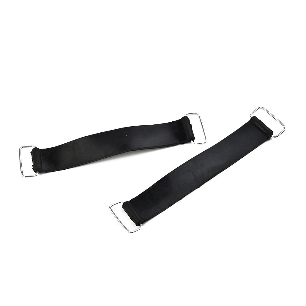 2Pcs Motorcycle Rubber Belts Set Scooters Holder Replacement Accessories
