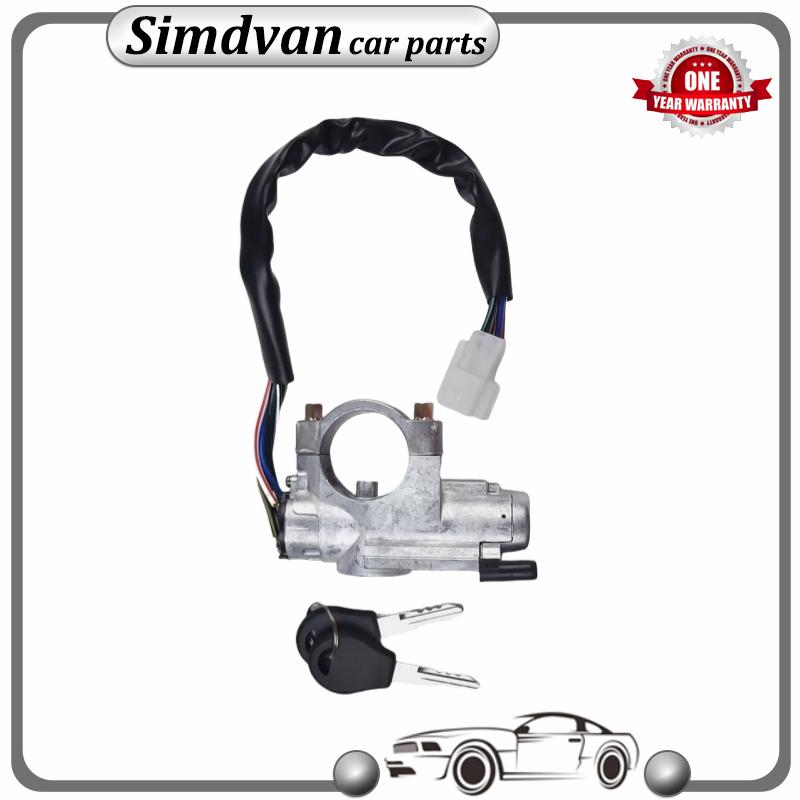 48700-75P25 48700-01G25 High Quality Ignition Key Switch Lock Cylinder with Key for 1986-1989 Nissan D21 48700-01G26