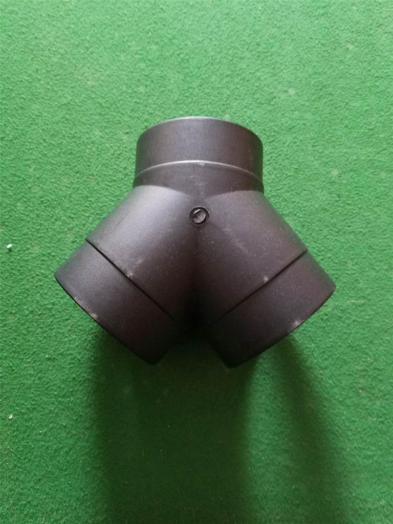 2,95 дюйма Y-образный воздуховод колено патрубок выход выхлопной соединитель