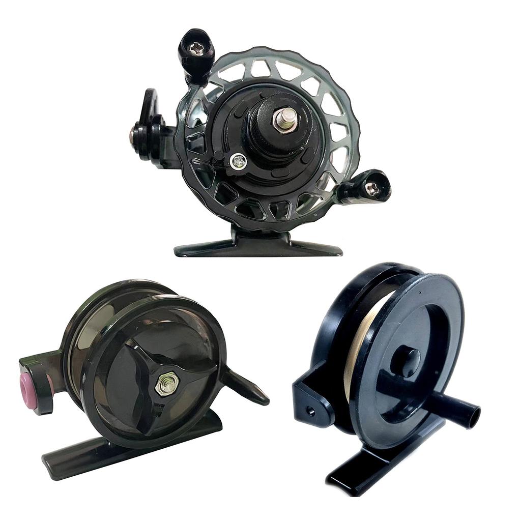 Портативные катушки для подледной рыбалки нахлыстом, катушки для зимней подледной рыбалки, катушка, рыболовная снасть, метательное колесо, инструмент для рыболовной снасти, простой в использовании