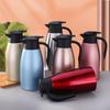 304 Stainless Steel Double-Layer Vacuum Insulated Coffee Pot - Thickened Household Thermos for Warmth and Cold Preservation