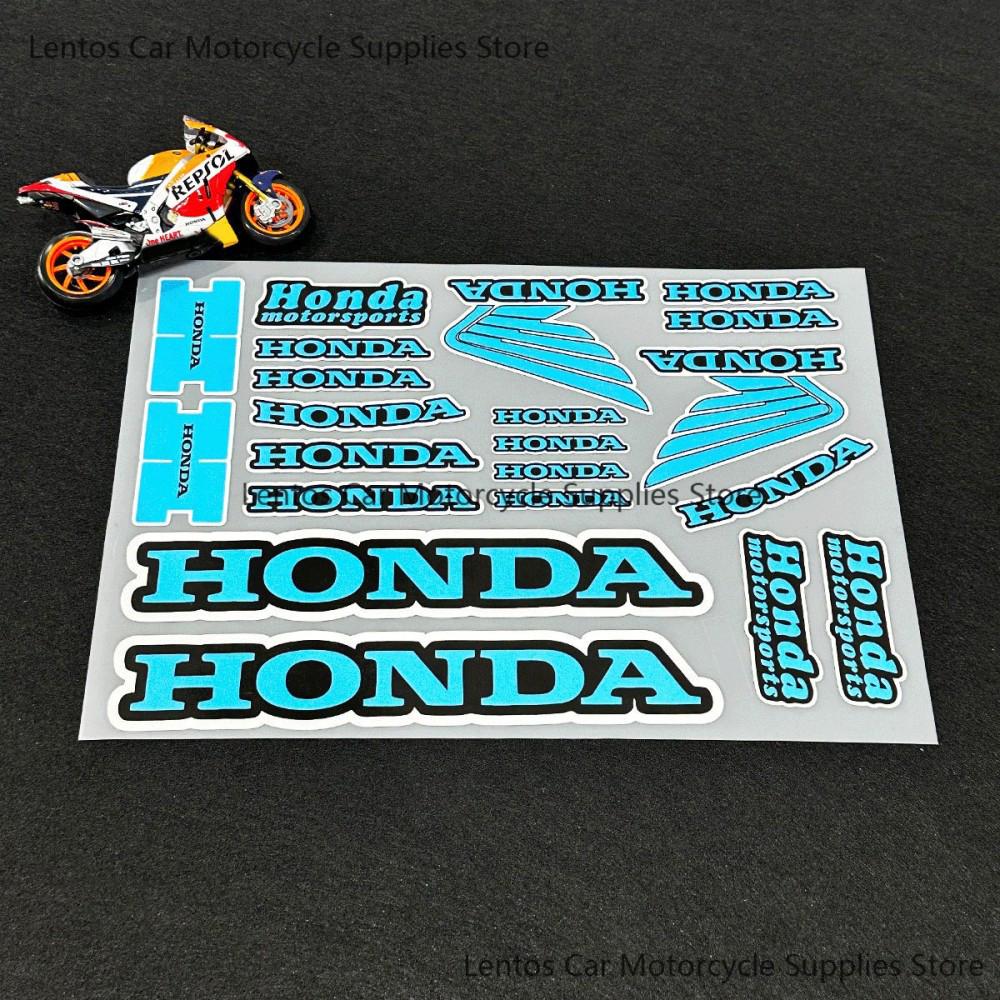 Мотоциклетные Отражающие Наклейки на Шлем HONDA Motorsports Крылья Мечты Логотип Декоративные Наклейки на Бензобак и Задний Кофр UQ8 mkdv9
