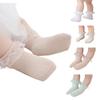 Nonslip Child Socks Elastic Ruffle Lace Socks Indoor Activity Socks Soft Ankle Socks Crawl Learning Toddlers Knit Socks
