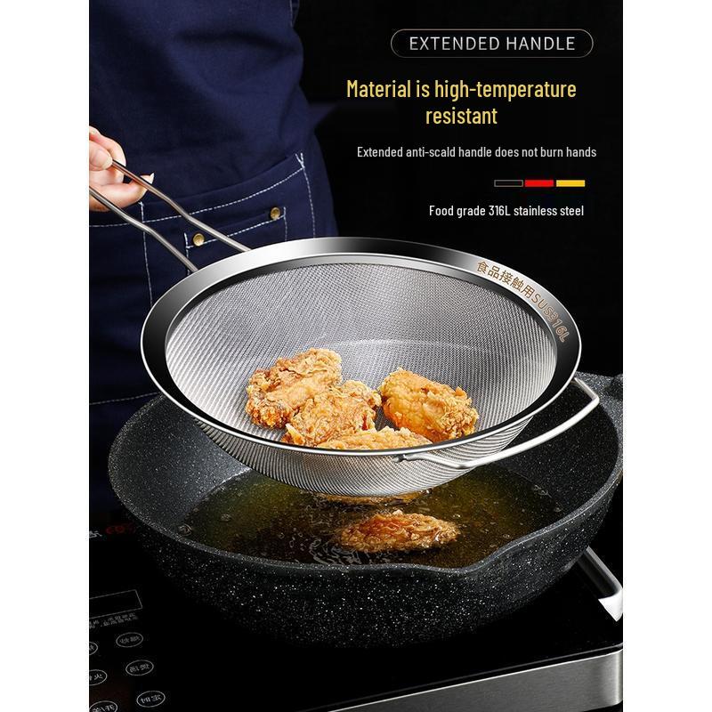 HANDUNYOU Ultra-Fine Stainless Steel Strainer