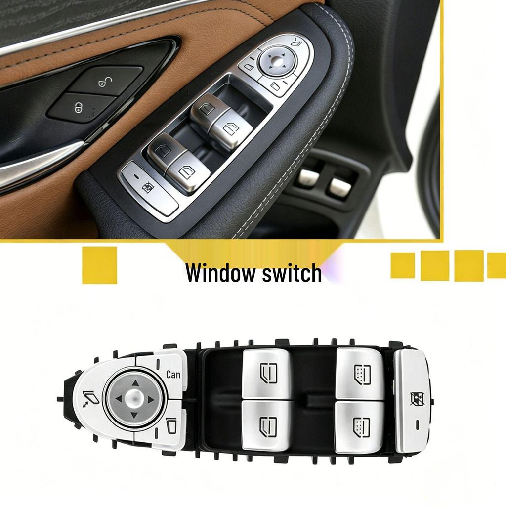 Переключатель стеклоподъемника для Mercedes-Benz C-Class W205/GLC Автозапчасть (2229056800)