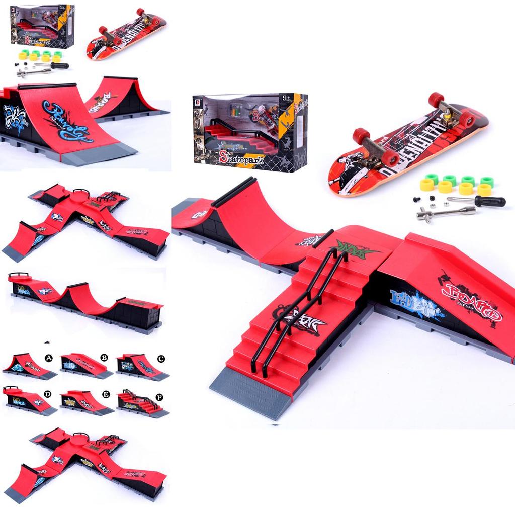 Ультимативный скейт-парк для фингерборда Tech Deck с уникальным граффити-дизайном