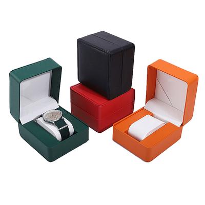 Коробка для хранения часов Pu Single Watch Display Case Держатель для наручных часов Дорожный органайзер для ювелирных изделий для мужчин Подарок