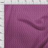 oneOone Cotton Flex Dark Magenta Fabric Bird Fabric For Sewing Printed Craft Fabric By The Yard 40 Inch