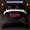 Korn Print 3Pcs Bedding Set Duvet Cover With Two Pillowcases Soft Bed Linen For Household Bedroom