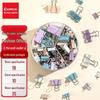 Morandi Color Assorted Binder Clips Set
