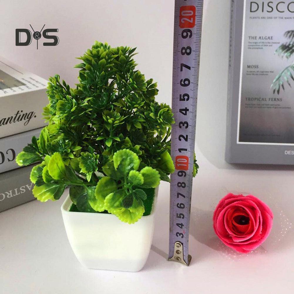 Украшения для дома, искусственный цветок, растение, бонсай в горшке, гостиная, сад, декор стола
