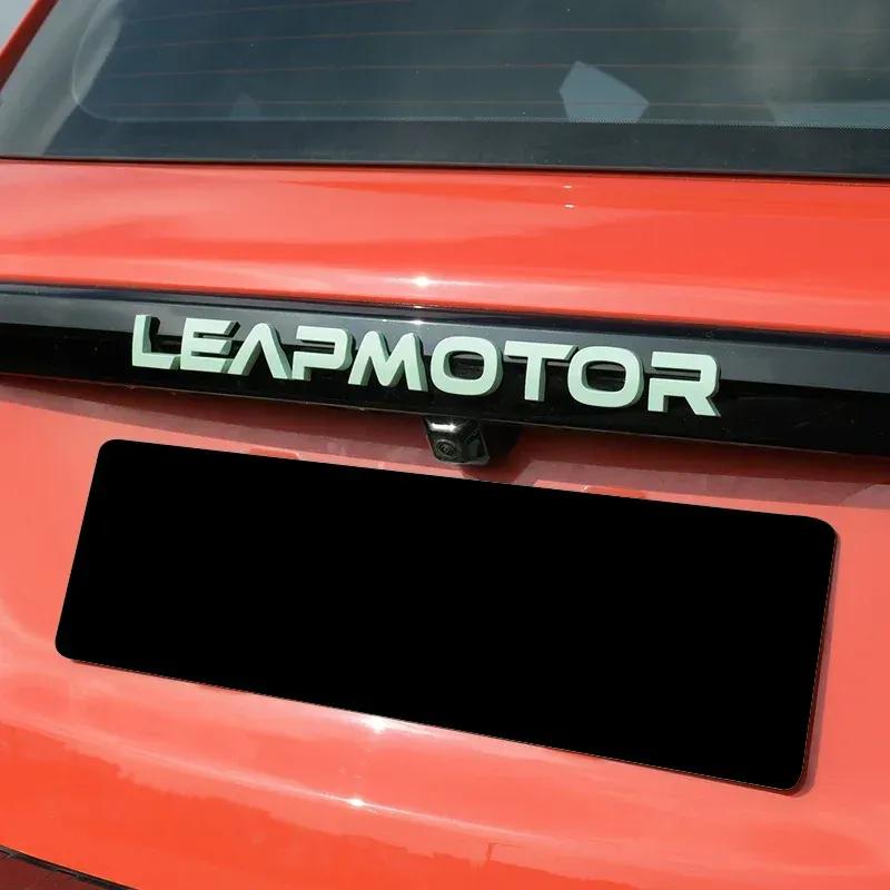 For LEAPMOTOR T03 Car Body Sticker Trunk Letter Sticker Tail Car Decoration Suppliers Interior Modification Accessories