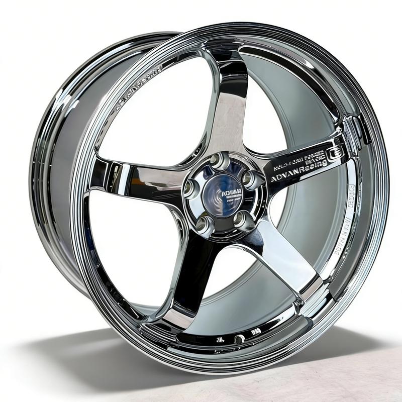 Высокопроизводительные гоночные диски 5x114.3 5x120 5x112 Плавная форма 17-22 дюйма Алюминиевый сплав 5 отверстий для спортивных автомобилей