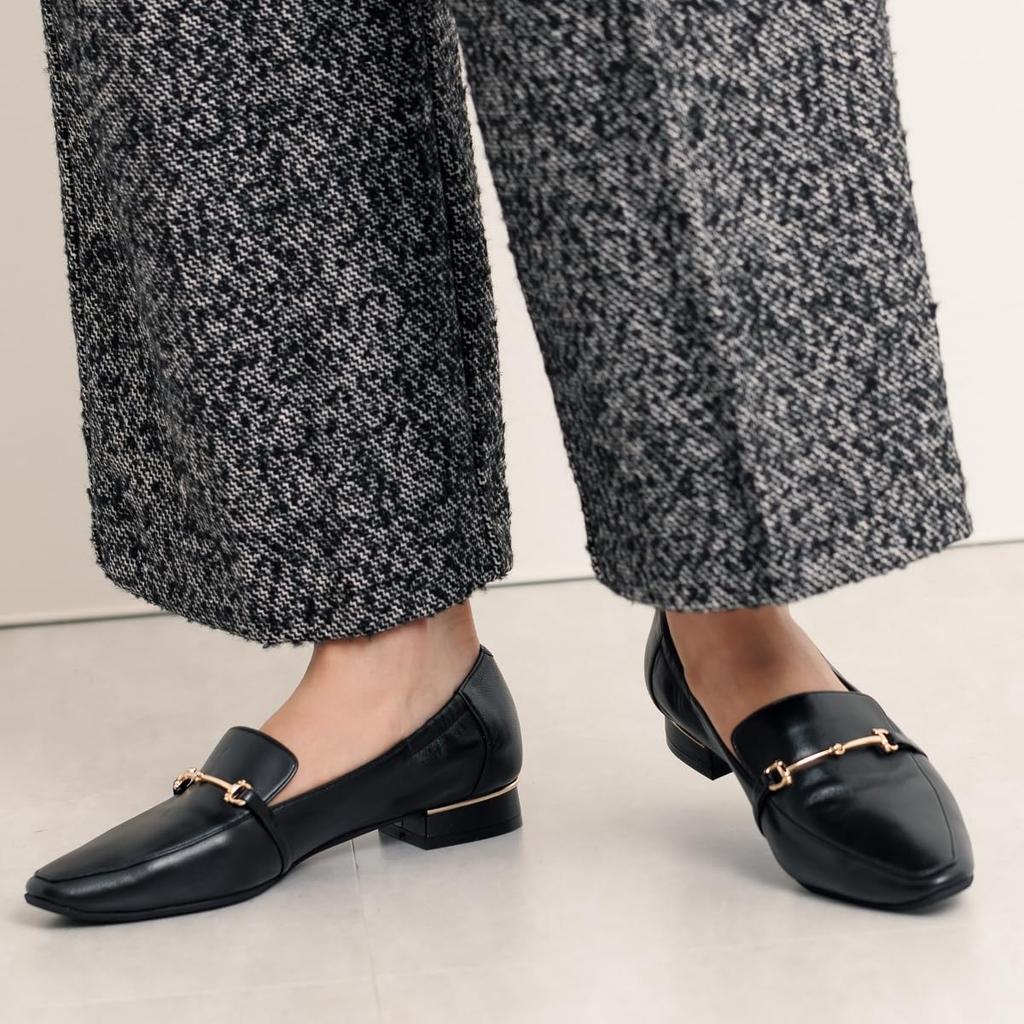 HIMIKO/Химико/Мягкие лоферы со сборкой на пятке/631102 Черный 235