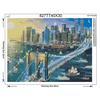 Embroidery DIY Diamond Painting Cross Stitch Kit New York Brooklyn Bridge 5D Diamond Home Decor