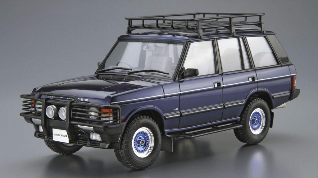 Aoshima Bunka Kyozai Серия моделей автомобилей SP Land Rover LH36D Range Rover Classic Custom 1992 Пластиковый модельный набор ООО. 1/24