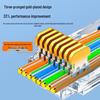 SAMZHE Professional Cat5e RJ45 Pass-Through Connectors