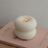 Aromatherapy Candle Round Solid Color Candle Creative Home Decoration Candle Bedroom Birthday Gift