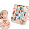 Wooden 3D Tetris Puzzle: Early Education & Multifunctional Building Blocks for Kids
