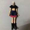 Casual Wears Doll Outfit Skirt Fashion T-shirt Pants Doll Dresses Clothes for 1/6 BJD 27~28cm Doll