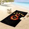 Пляжное полотенце Galatasaray SK, Легкое пляжное полотенце, Тропический стиль, Идеальный подарок на праздник для семьи