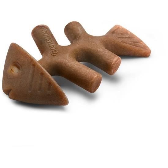 Os à mâcher FISHBONE L BENEBONE - Marron - Grande taille - Os à macher - Extérieur