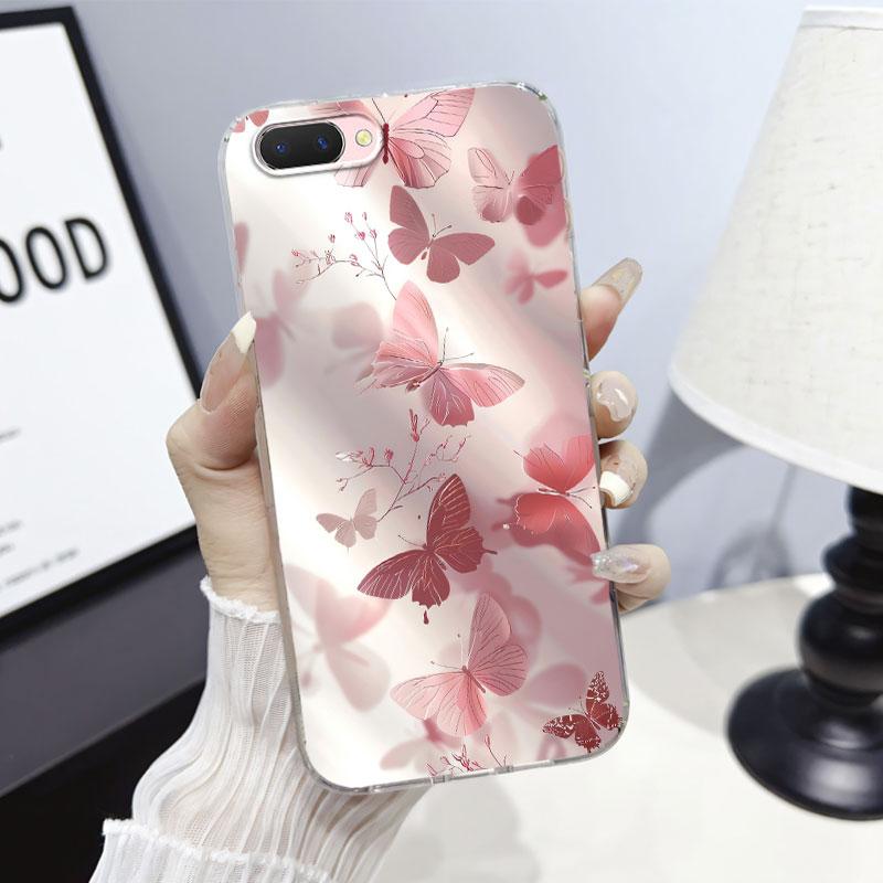 For Oppo RX17 R17 Neo A5 AX5 AX7 A7N Case Cover For Oppo AX5S A12 A12E K12 Marble Clear Soft Silicone Phone Case Fundas Bumper