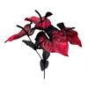 Halloween Plastics Arrange Props Bouquet Home Simulated Horseshoe Lotus Ornament Multiple Colors Desktop Table Party Decoration