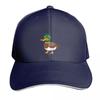 A little Grumpy Duck Cartoon Drawing Baseball Cap funny hat Sunscreen sun caps Unisexs Luxury Womens