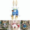 Easter Door Decoration Bunny Butt Hanging Wreath Thief Rabbit Garland Decorations