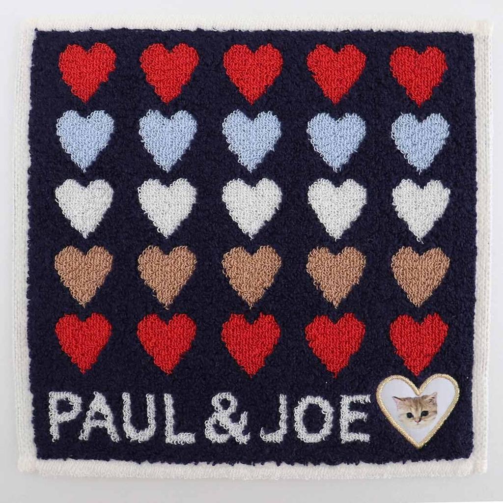 JOE Paul Joe Мини-полотенце Носовой платок Nunet Полотенце с аппликацией Полотенце для рук 20 см [PAUL & ACCESSOIRES] & (приблизительно. 20см) (военно-морской флот) Женщины Приблизительно. 107105-0008-03