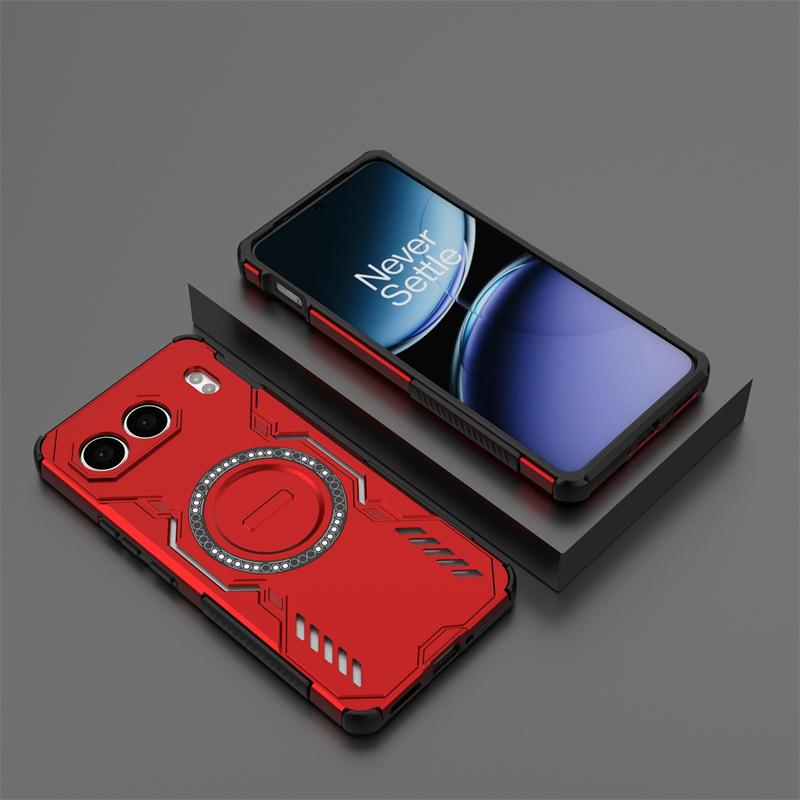 Чехол Armor Case For OnePlus Nord 4 Magnetic Adsorbing Wireless Charge Cover OnePlus Nord 4 Case For OnePlus Nord 4 Case 6.74 inch