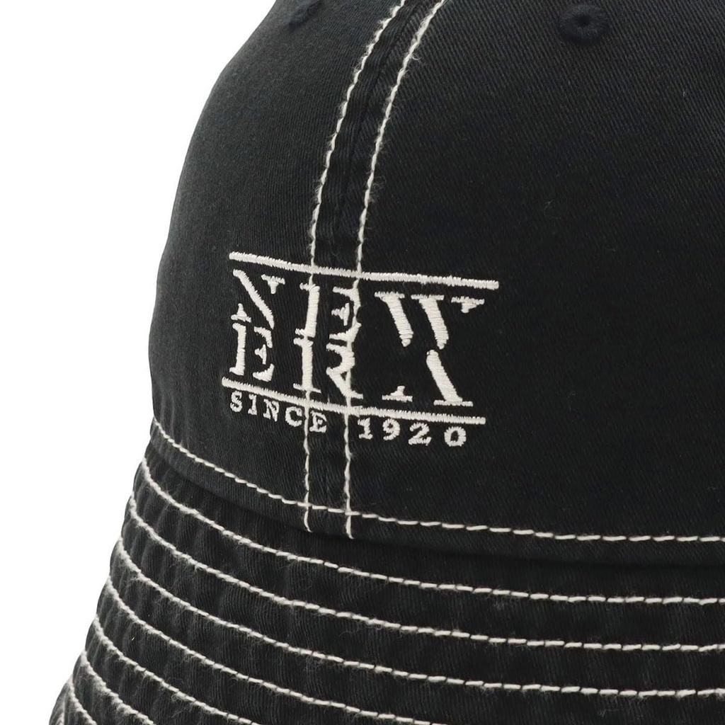 New Era Панама Explorer SB с акцентом на стежку 14744707 Черный 8 унций Хлопок 6-панельная В уличном стиле S/M