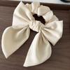 Scrunchies Bow Hair Tie Solid Color Ponytail Headband Fashion Hair Accessories  Women