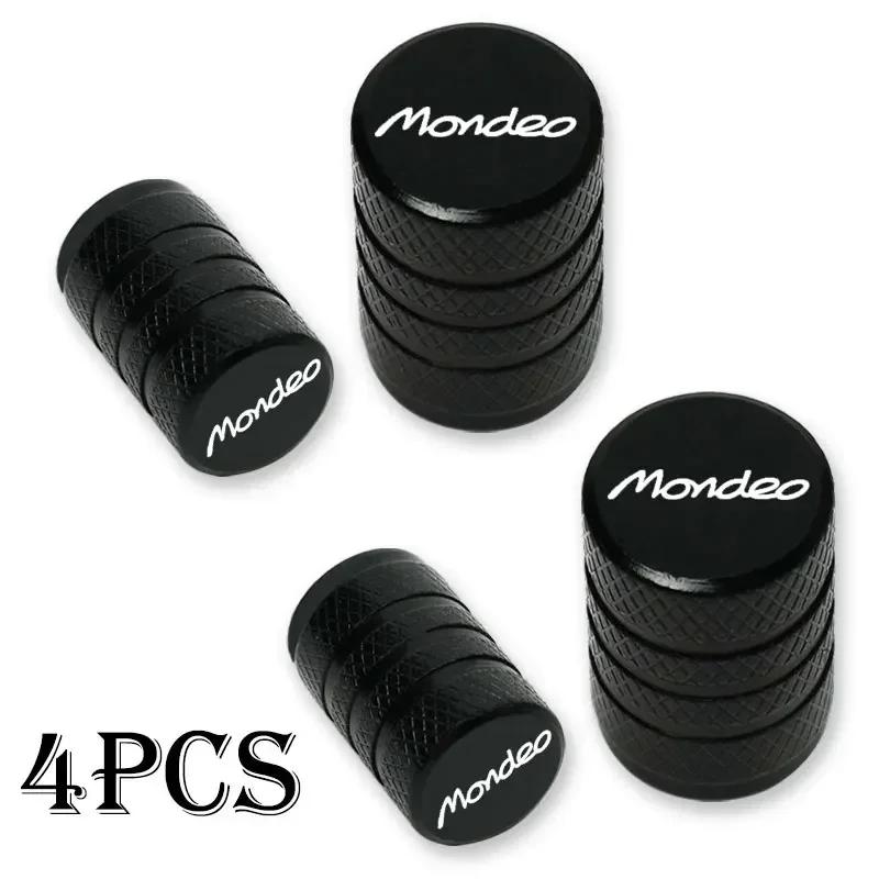 vdkz3 4pcs For Ford Mondeo MK3 MK4 MK5 Accessories Car Wheel Tire Valve Caps Tyre Stem Covers Airdust Waterproof
