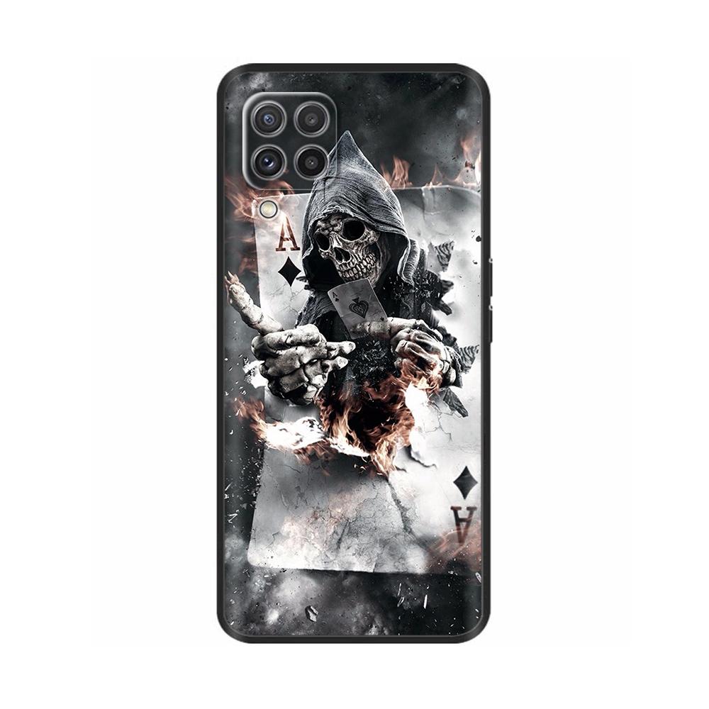 Чехол для Samsung Galaxy A12 6,5'' Стильный painted чехол Мягкий силиконовый чехол для телефона Для Samsung A12 M12 SM-A125F A127F N125F Coque