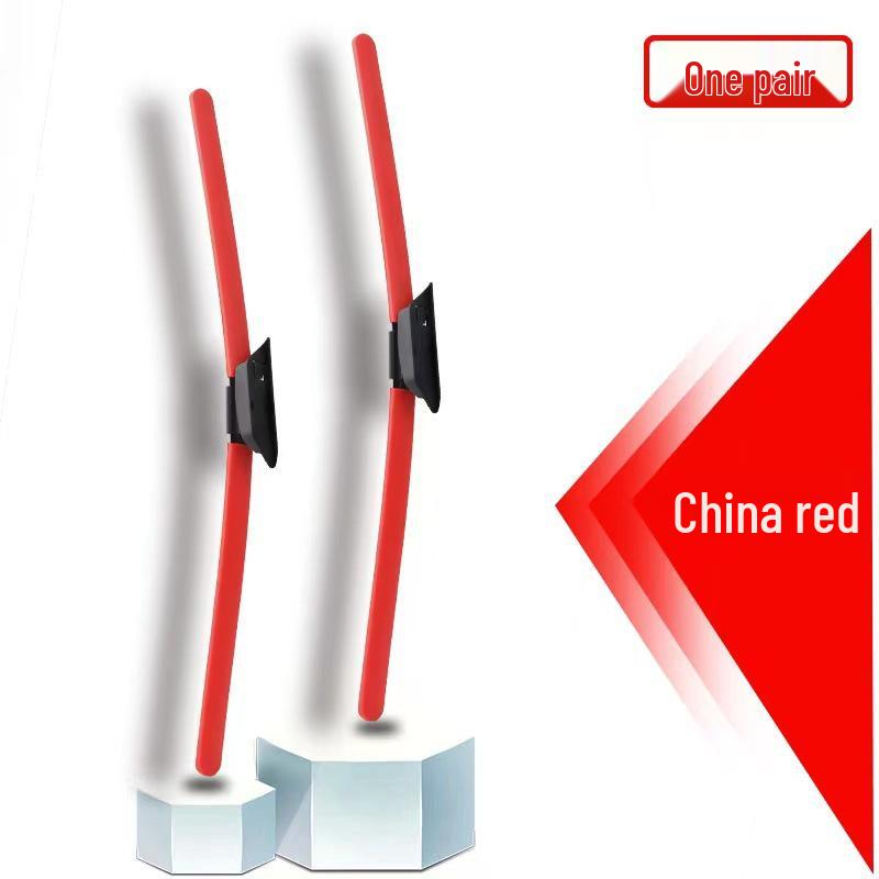 Цветной, Универсальный, Бескаркасный Передний Дворник с Резиновой Лентой для Автомобильных Лобовых Стекол