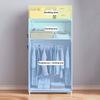 Nyana Home Fabric Dressing Room Wardrobe with Side Pockets 160x70x45cm