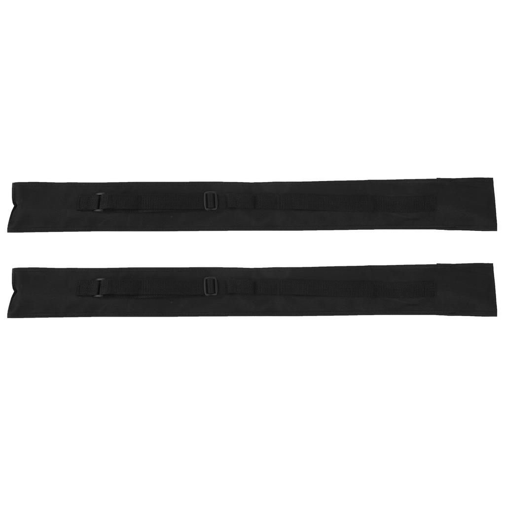 2Pcs 1/2 Type Billiard Cue Storage Bag Pool Table Stick Carrying Case with Adjustable Belt