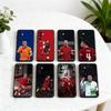 ФУТБОЛ V-Вирджил ван Д-Дийк Чехол для телефона Samsung Galaxy A73,A72,A71,A70,A53,A52,A51,Мягкий силиконовый черный чехол